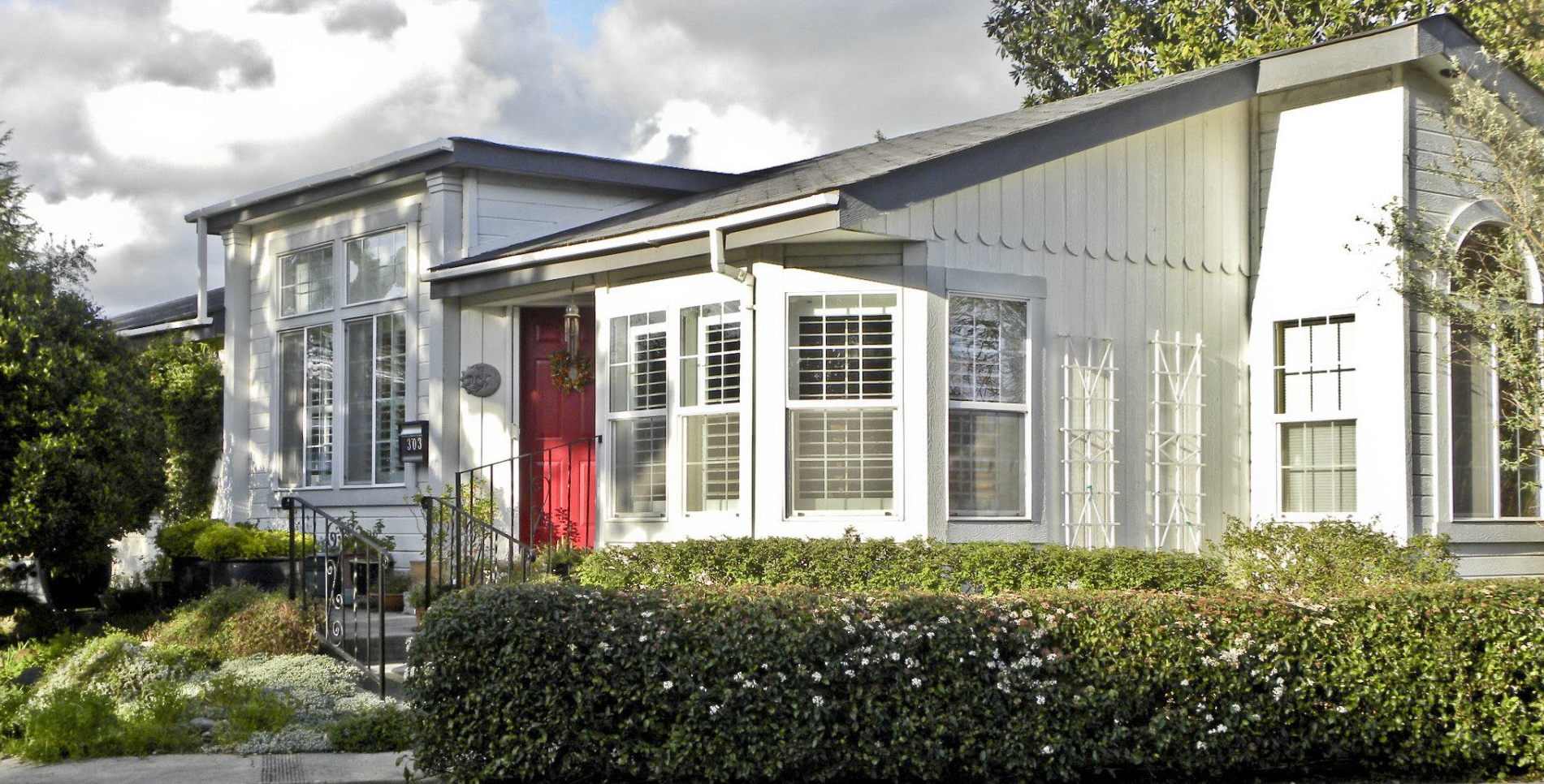 Photo of a home with bay windows in Moon Valleu Community