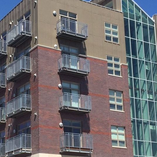Enjoy Balconies or Private Decks in a Unit at The Lofts of Columbia.