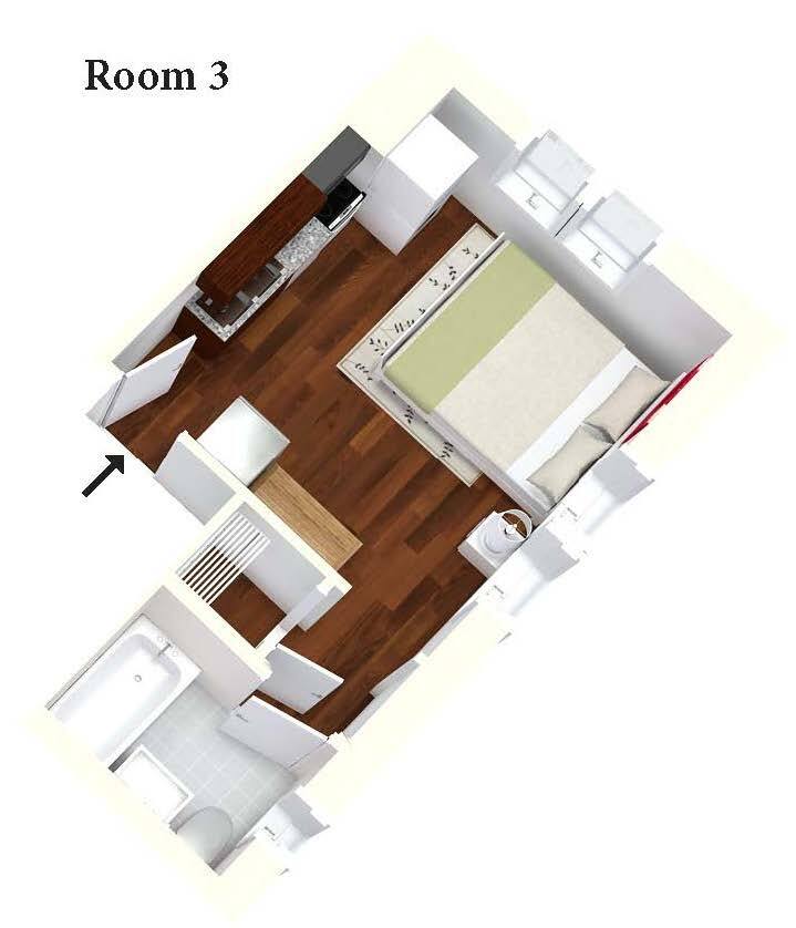 Check Out The Manor Floor Plan for Room 3 in Columbia, MO