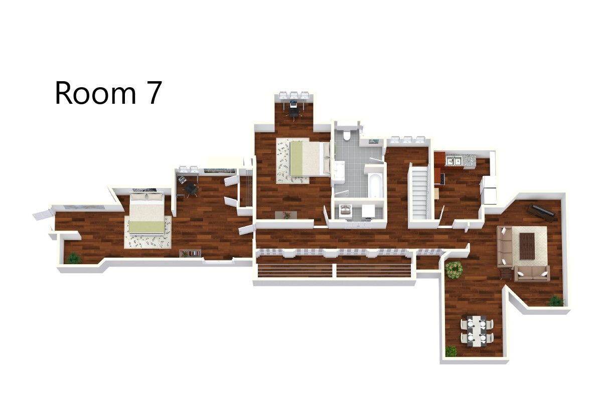 Check Out The Manor Floor Plan for Room 7 in Columbia, MO