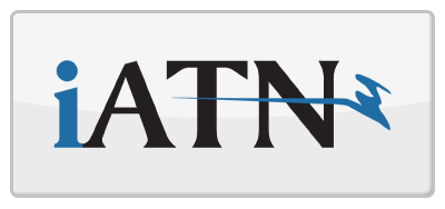 IATN logo: "i" in blue with a blue line and a stylized bird, black ATN on a white background.