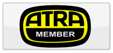 ATRA Member logo in black and yellow oval on a white background.