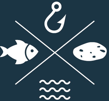 Hook Fish and Chips Logo Icon
