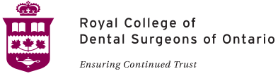 Waterloo Dentist | Royal College of Dental Surgeons of Ontario Logo