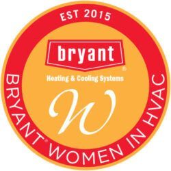 Bryant Women In HVAC Logo