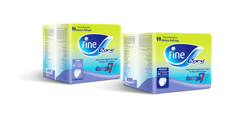 Buy Fine Care Incontinence Adult Pull Ups, 14 Large Adult Diapers