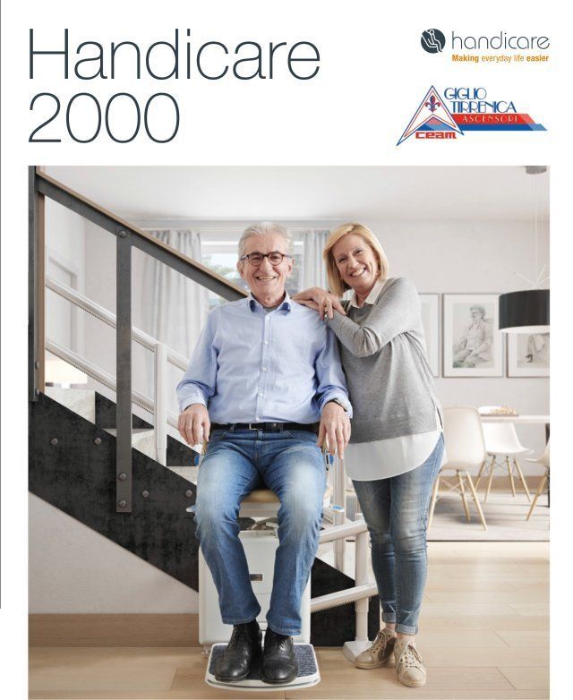 montascale Handicare 2000 brochure