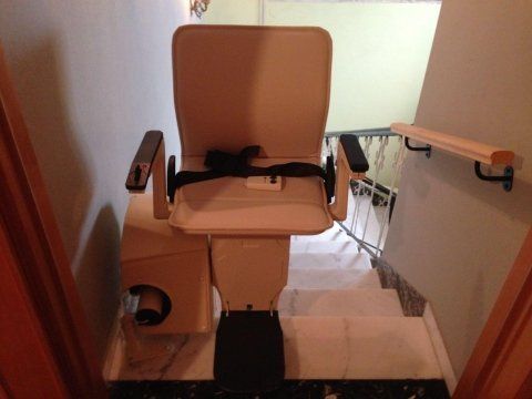 sedile di un montascale