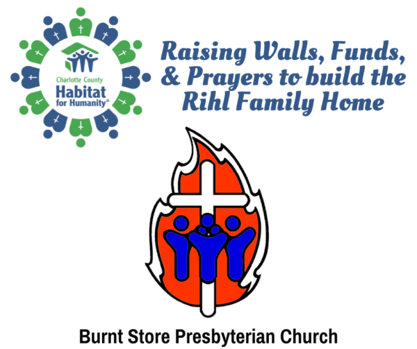 Advertisement for the Rihl Family Home, a Habitat for Humanity project, by Burnt Store Presbyterian Church.