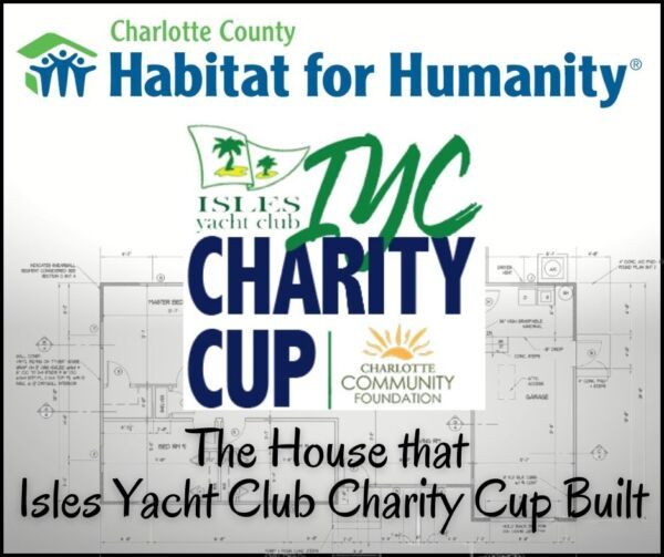 Logo for Habitat for Humanity and Isles Yacht Club Charity Cup.