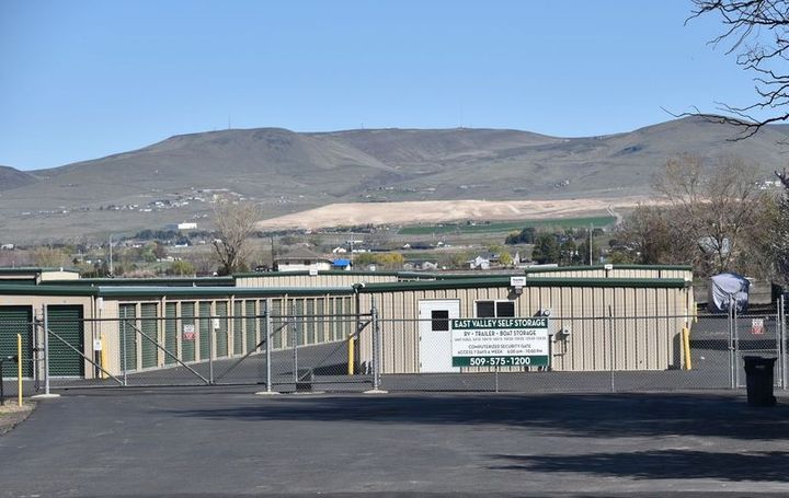 Secure Self Storage Unit with Security Camera in Yakima, WA
