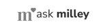 Logoipsum wordmark with abstract black logo on a white background