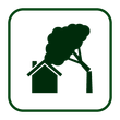 Emergency tree services icon