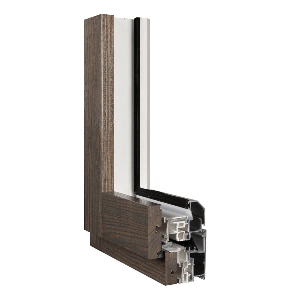 Serramento in sezione