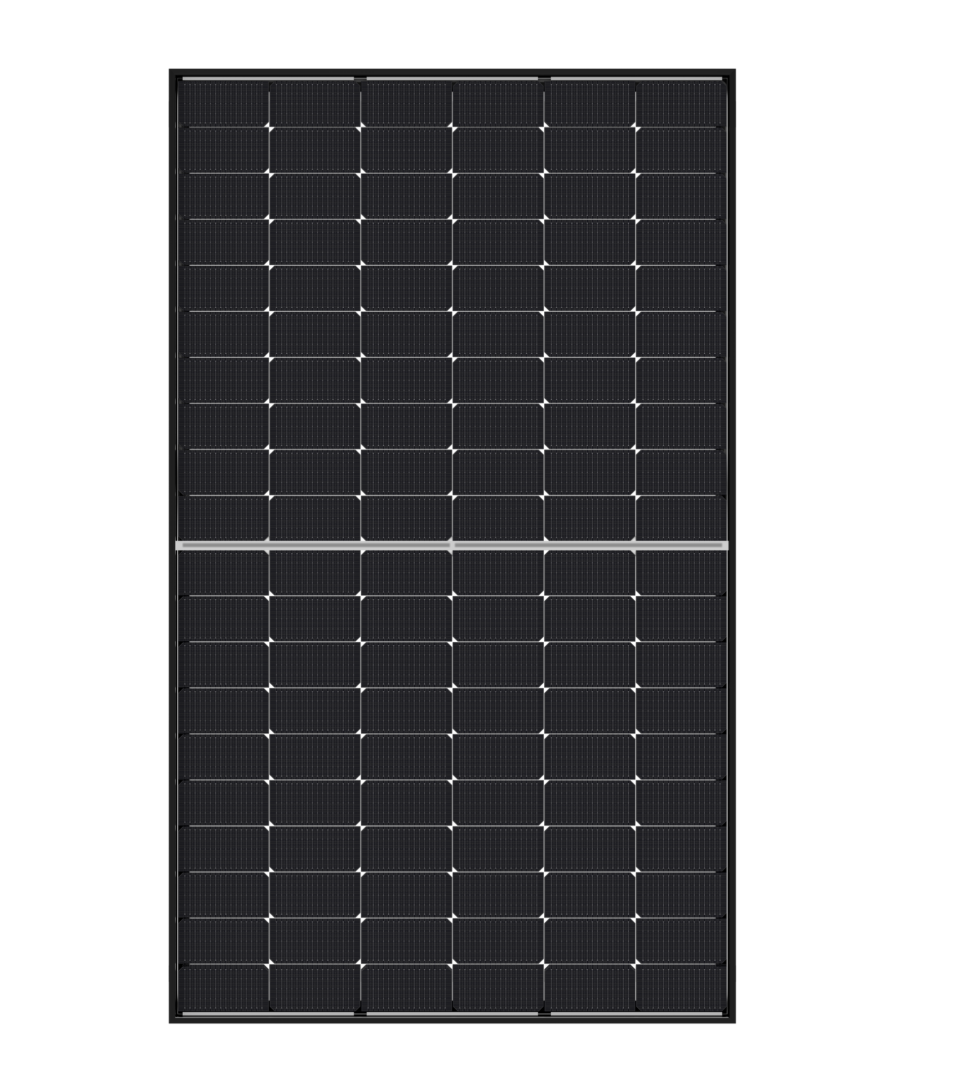 A picture of a solar panel on a white background.