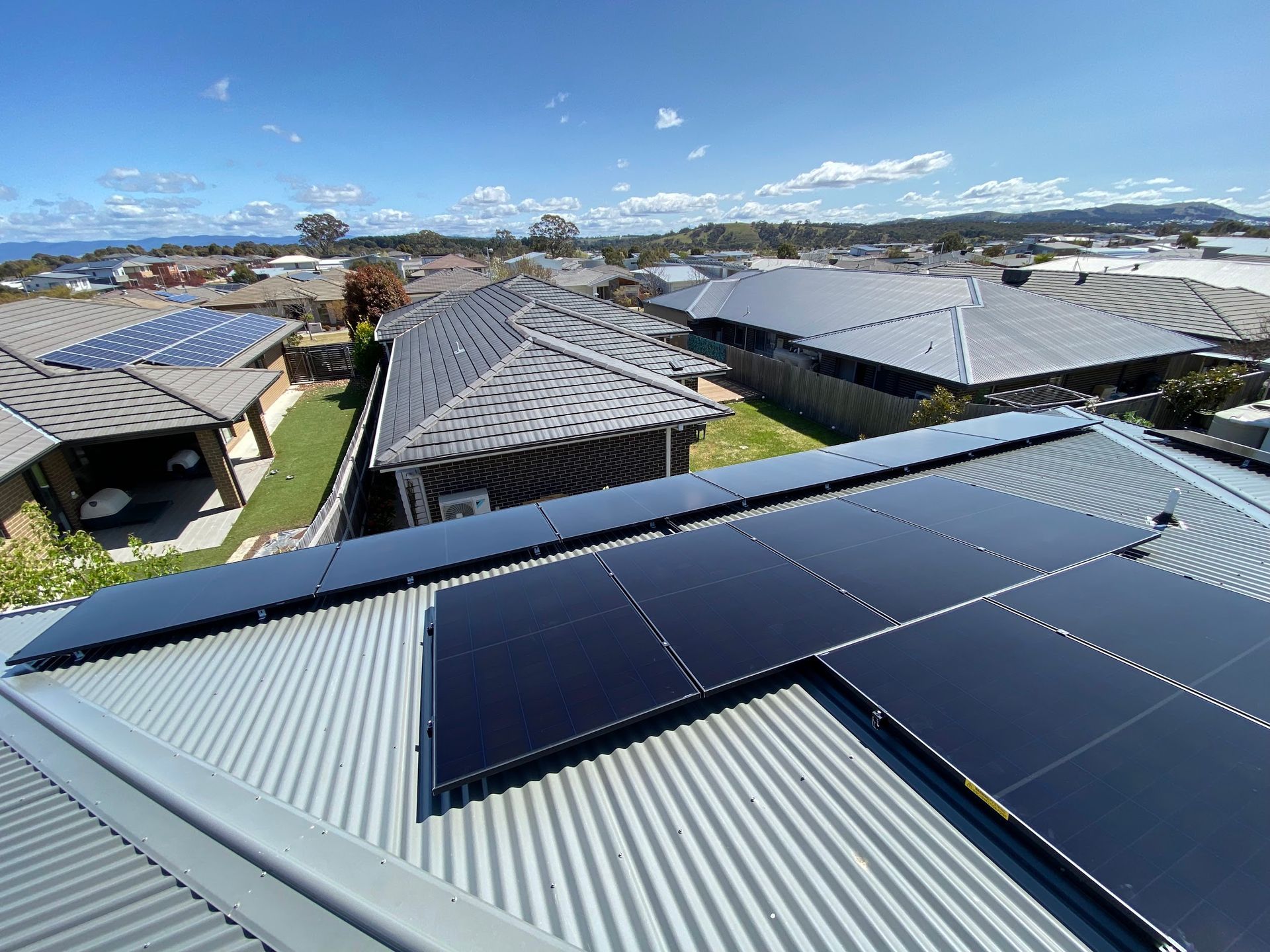 Residential Solar Panel Installation Image