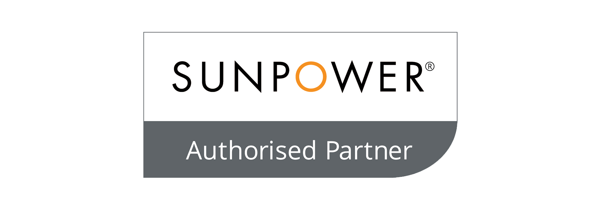 The sunpower logo is shown on a white background.