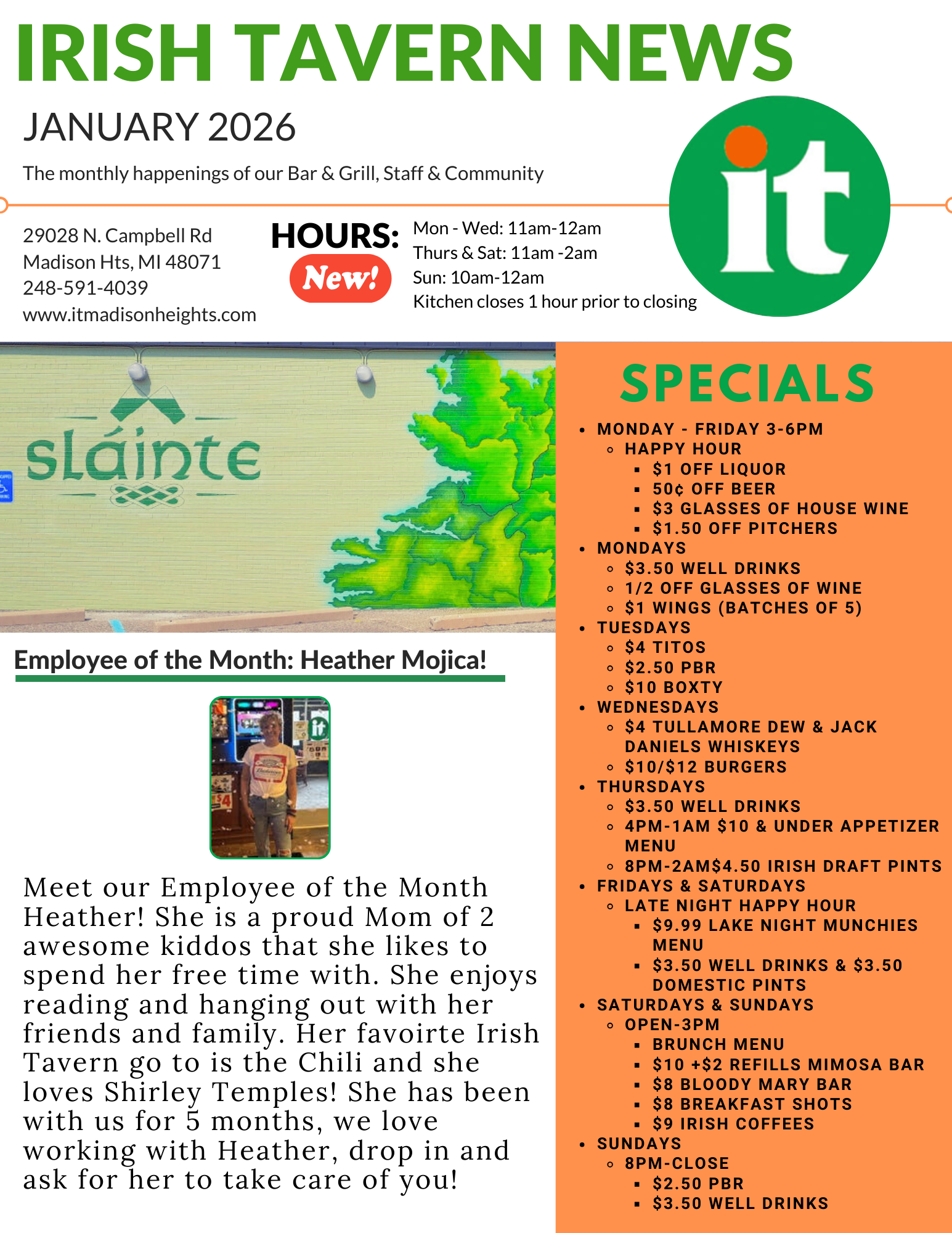 Employee of the Month