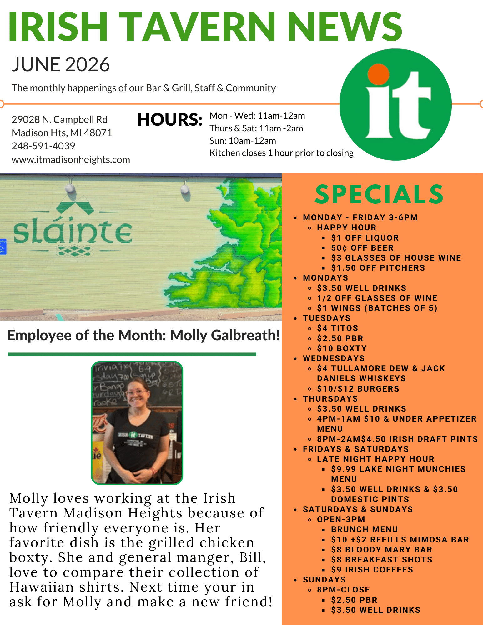 Employee of the Month