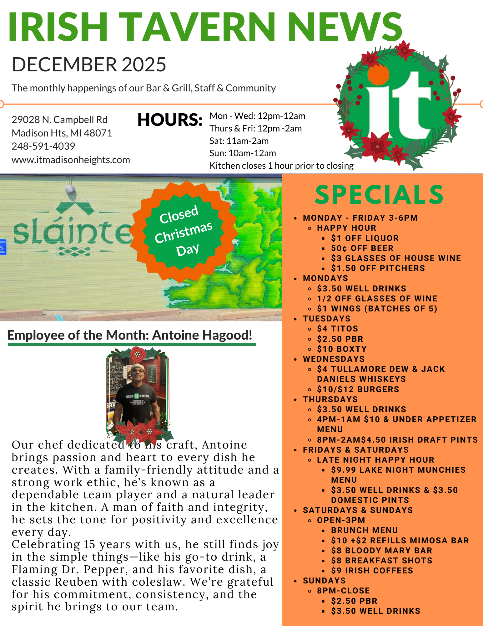 Employee of the Month