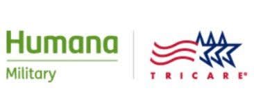 Humana Military and TRICARE logos side by side.