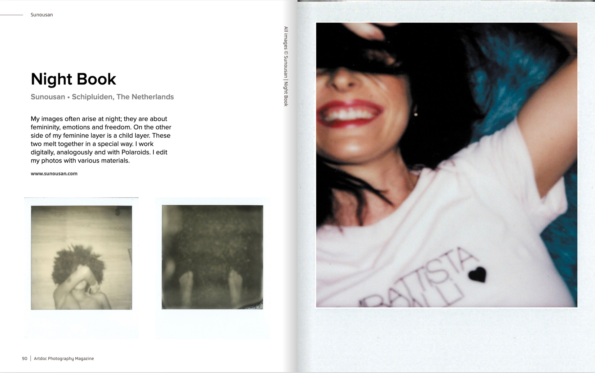 Nightbook I Artdoc photography magazine I SUNouSAN I Visual Diary