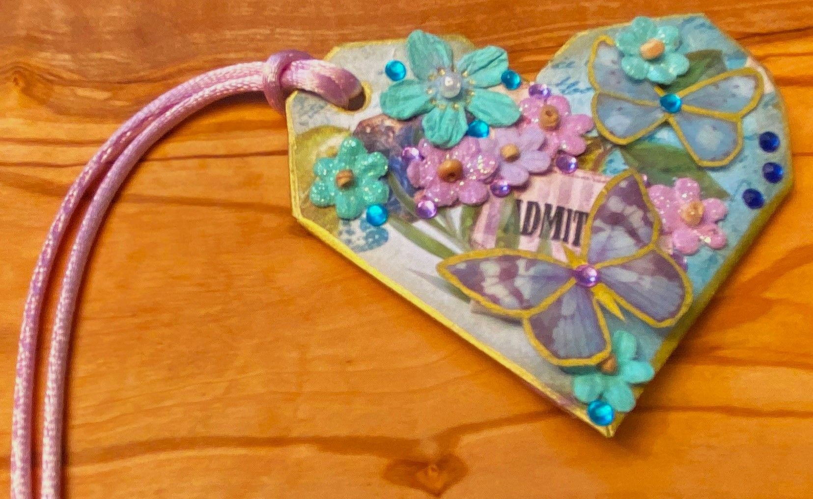 Origami Heart Bookmarks