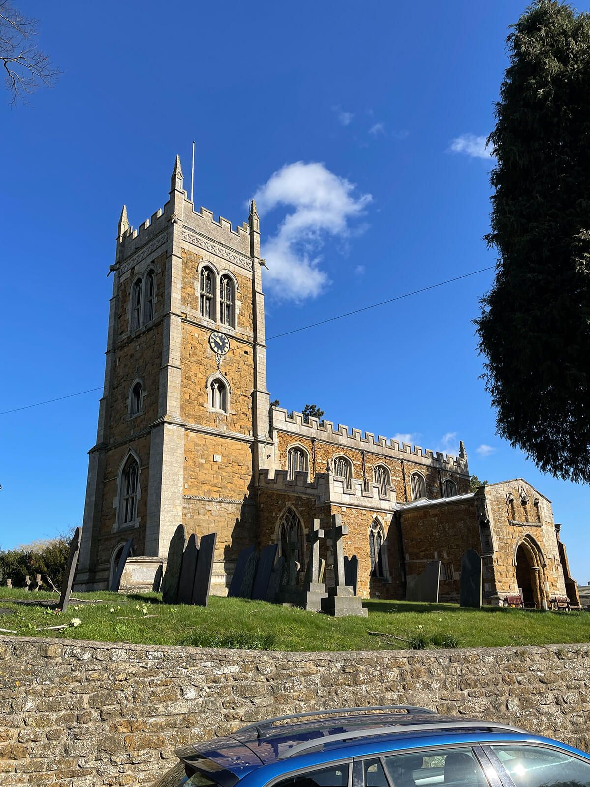 Historic church in Melton Mowbray