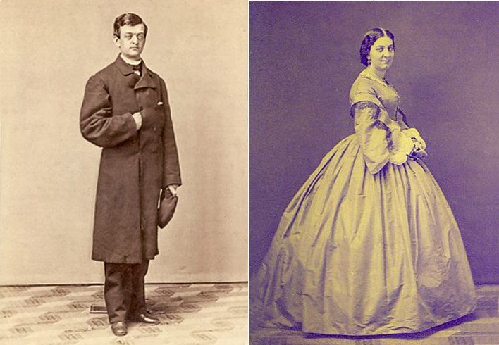 Photos of Charles and Mary Deere