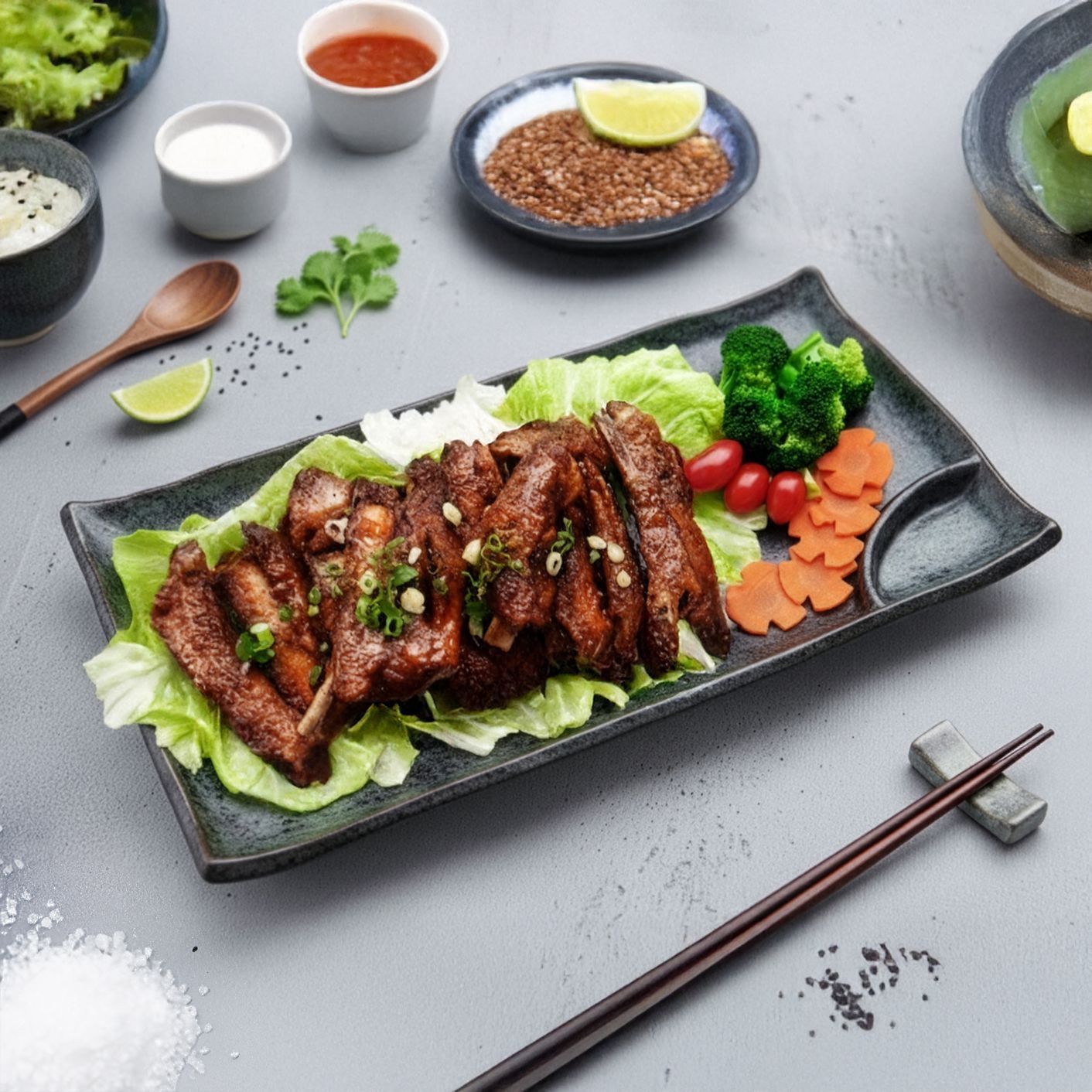 【愛要及食】 照燒子排 500g