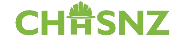 Green logo with text