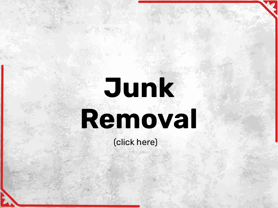 junk removal services