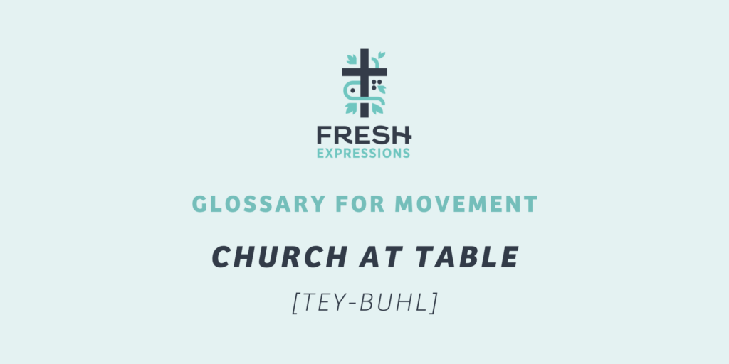 Logo with cross and text: 