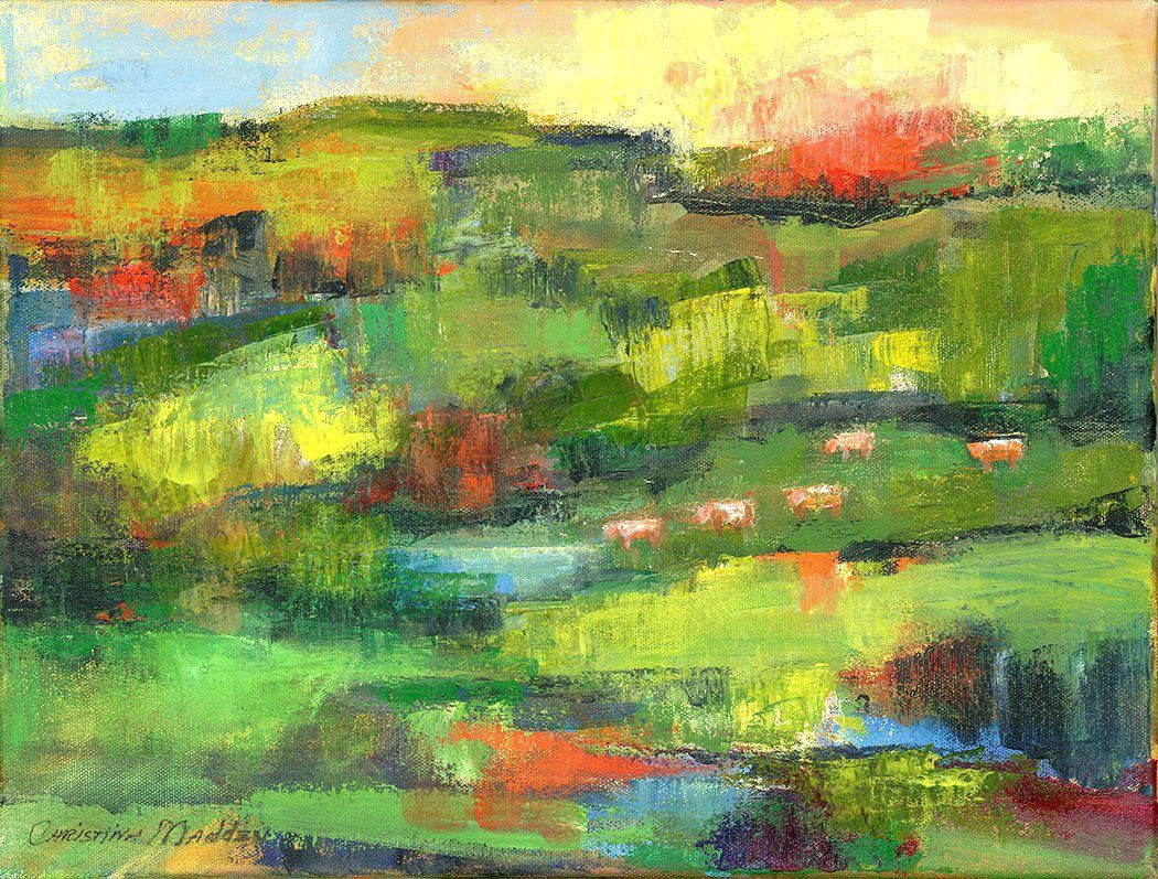 Anyone for Drinks? Acrylic, 12x16