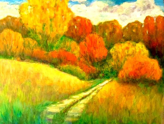 Autumn road