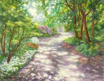 Dancing Light, Acrylic, 22x28