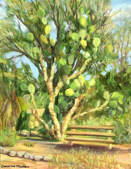 Desert Mixup,  Acrylic, 14x18