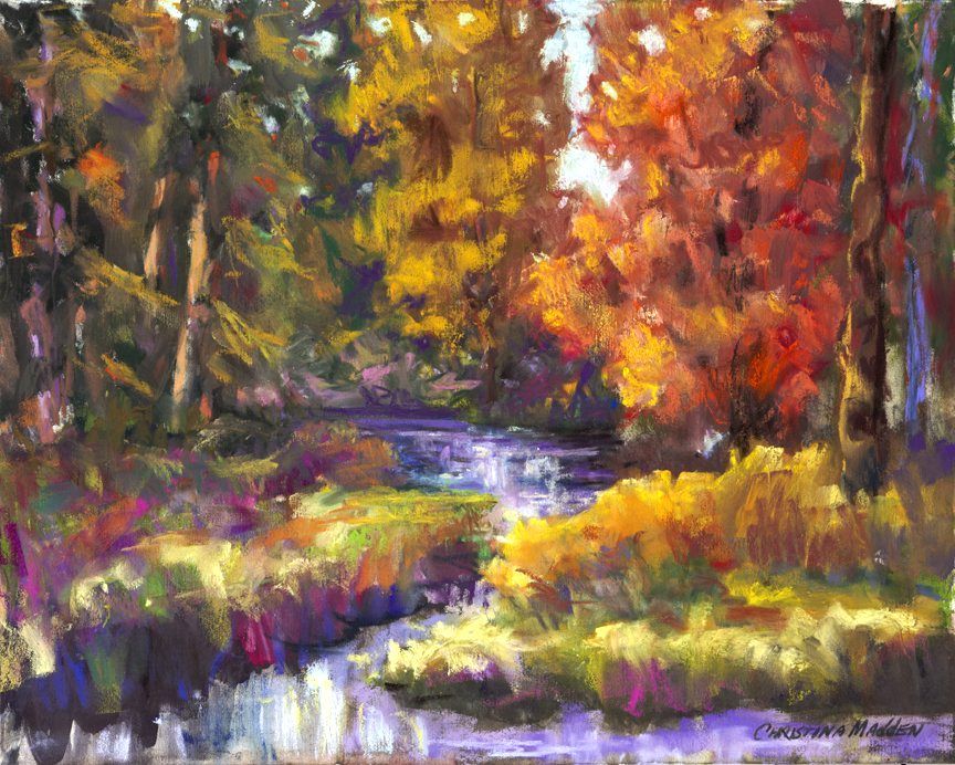 Dreaming for Winter, Pastel, 11x14