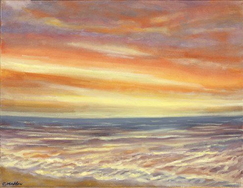 Evening Solitude, Oil, 11x14