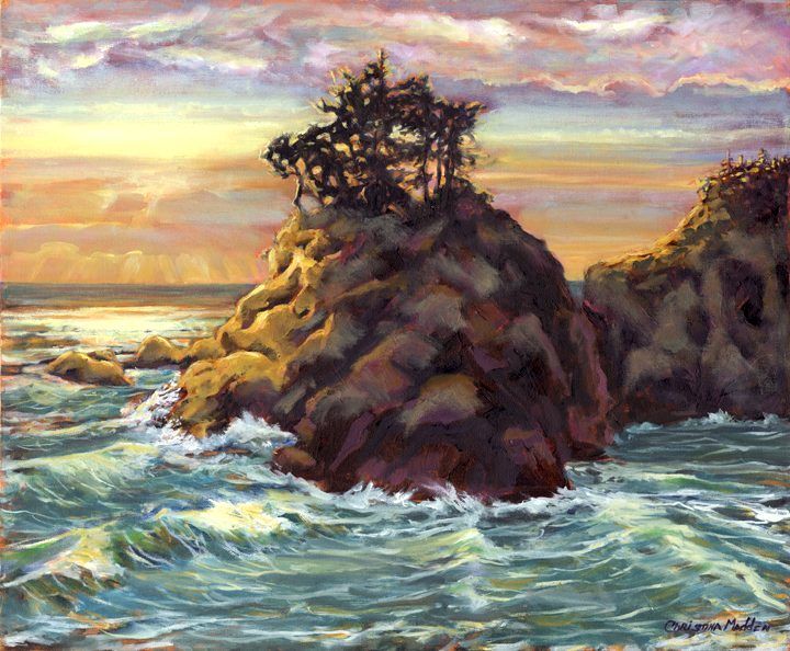 Eventide, Original Painting, Pastel, 12x18, Private Collection