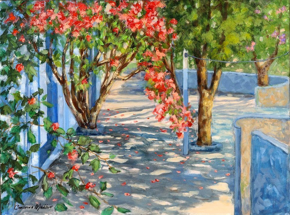 Mexican Blue, Acrylic, 18x24