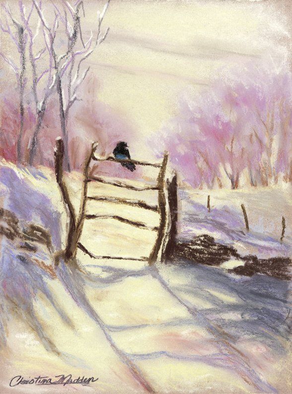 Monet Remembered, Pastel, 9x12