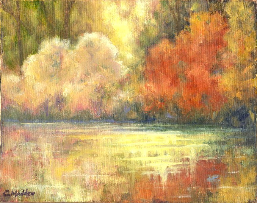Morning Mist, Oil, 11x14,