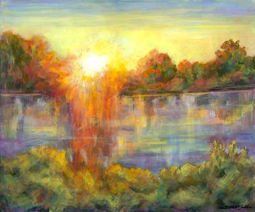 Morning is Breaking, Acrylic, 20x24