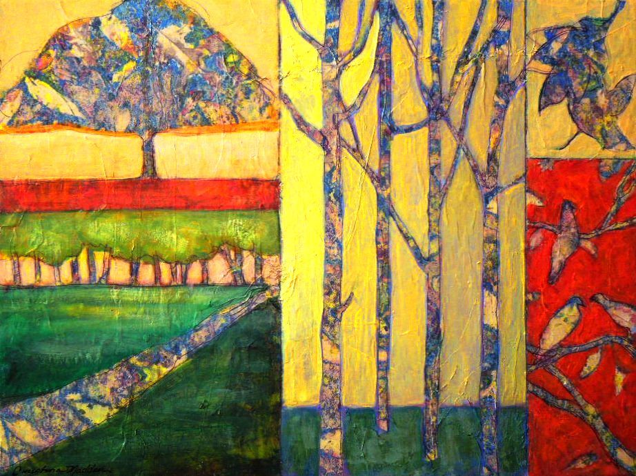 Nature's View, Mixed Media, 18x24