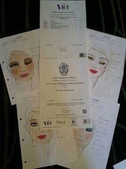 Drawing of hair dressing styles