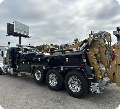 Black truck | Mal's Auto & Truck Repair