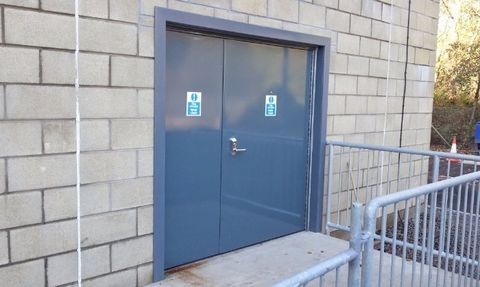 Mechdoors Hinged Steel Doorset in Glasgow & Edinburgh