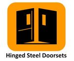 hinged steel doorsets