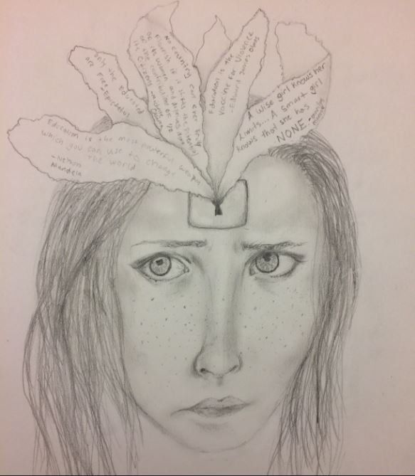 Girl's Education Drawing